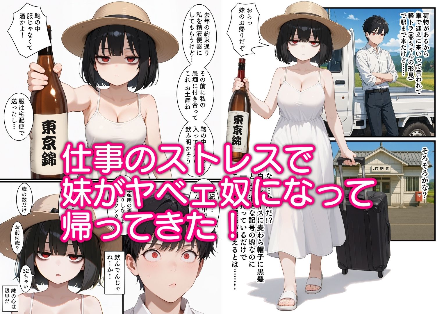 【d_639267】32歳になった妹を孕ませた