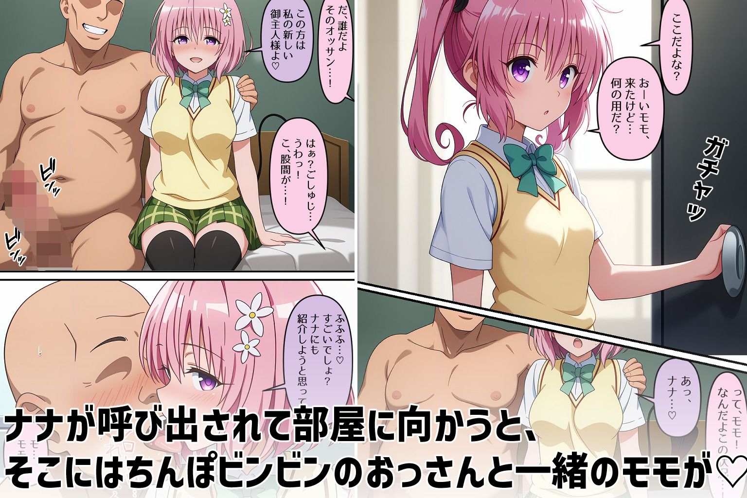 【d_642000】とらぶる少子化対策  モモ＆ナナ編