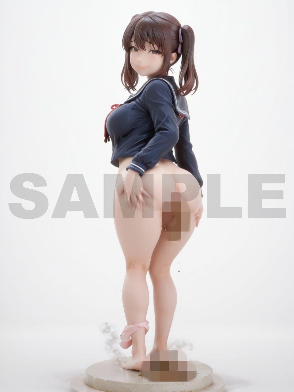 【d_639735】放課後フィギュアうんちコレクション 〜じょしこうせいの造形排泄記録〜