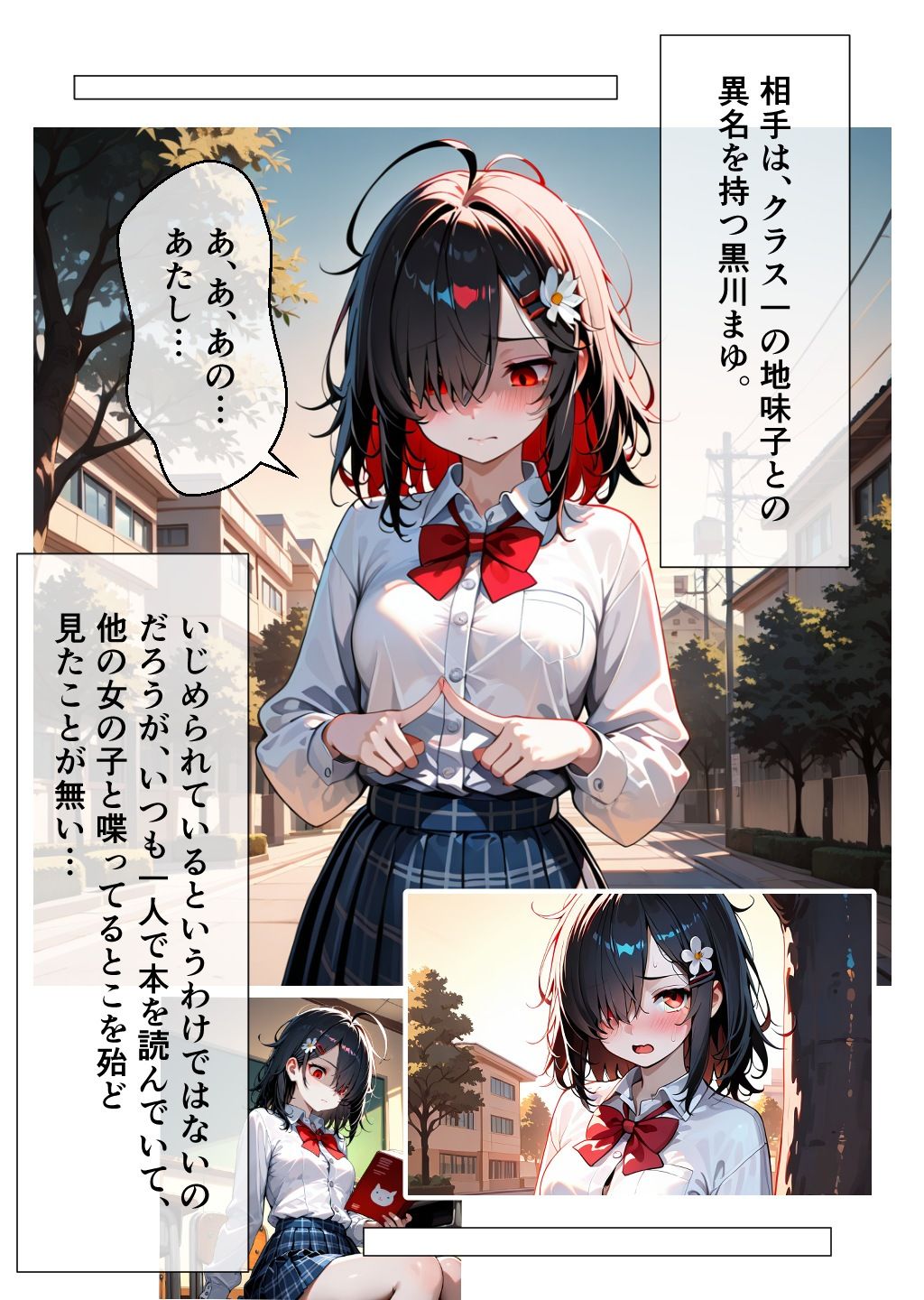 【d_638762】クラス一の地味子と付き合ってエッチする話