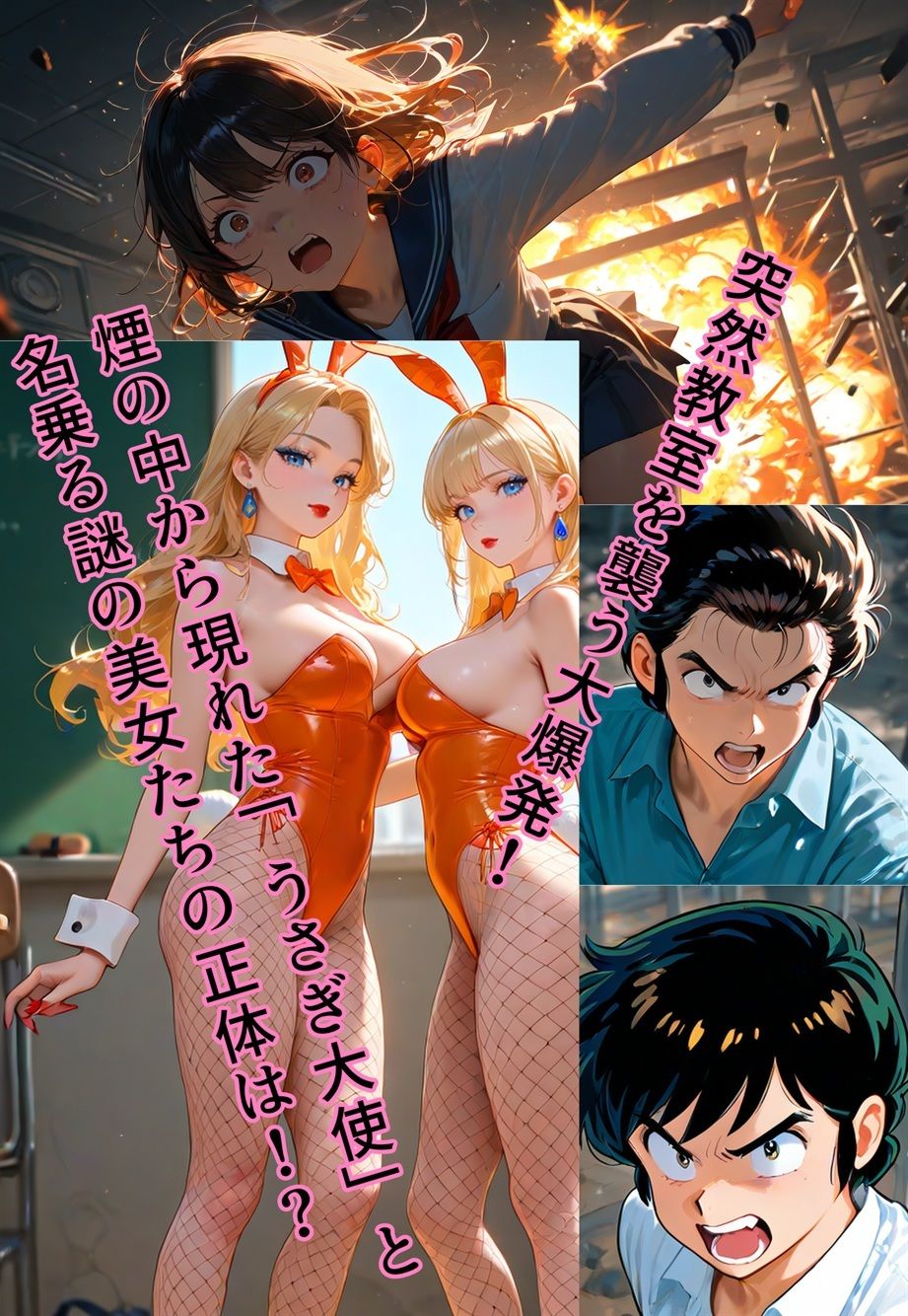 【d_642677】うさぎ大使降臨！？〜バニー（♂）1000年契約で大パニック！〜