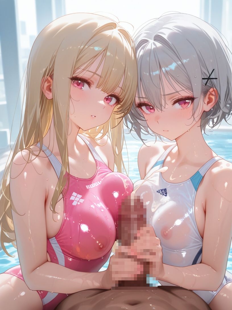 【d_642181】巨乳水泳部とハーレムエッチ2