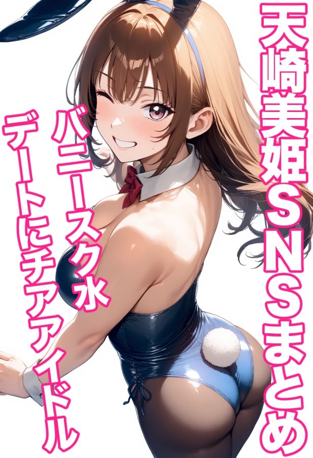 【d_642174】天崎美姫S N S まとめ バニースク水デートにチアアイドル