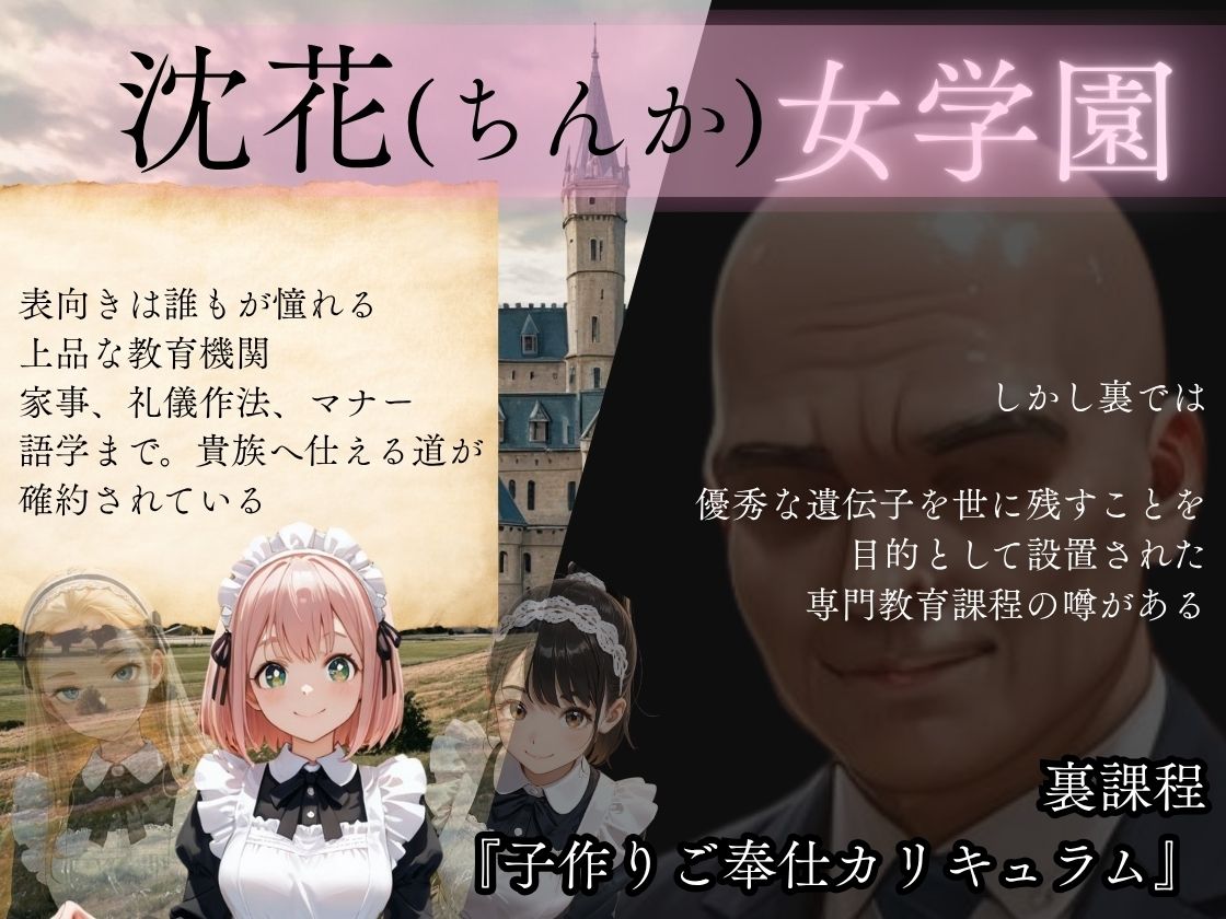 【d_641996】［4K500P］孕ませご奉仕学園〜子宮でご奉仕させていただきます〜  日向こはる