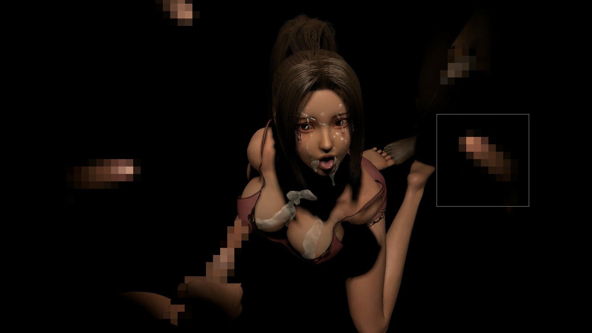 【d_646792】【ROMV296】不知火舞B しらぬいまい「5人からぶっかけ」