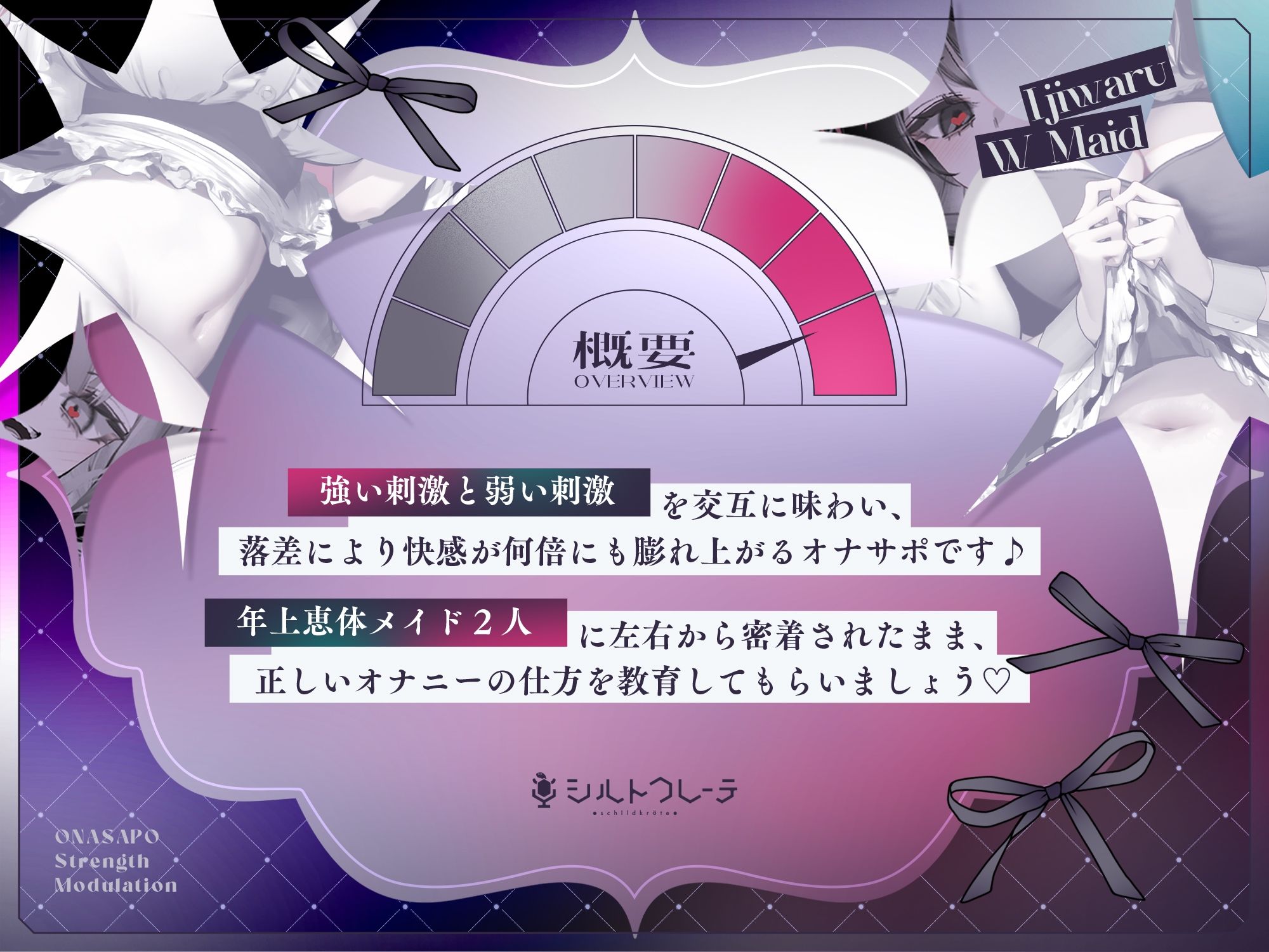 【d_630714】意地悪Wメイドの強弱スイッチングオナサポ