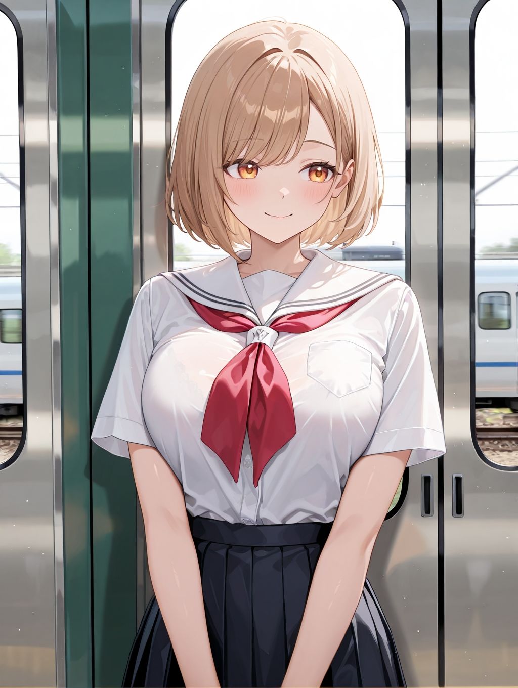 【d_644217】毎朝電車で出会う制服の天使に我慢できずについに手を出してしまった