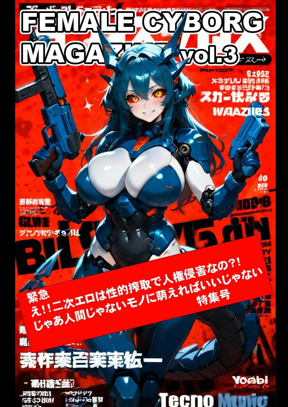【d_643426】FEMALE CYBORG MAGAZINE vol.3