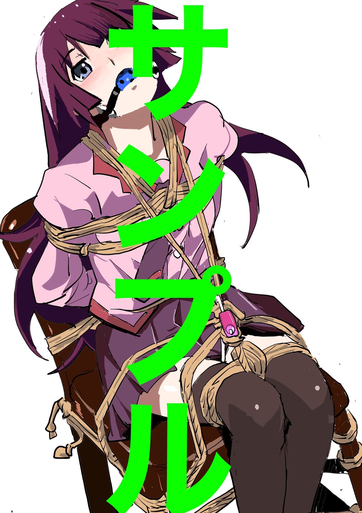 【d_647418】戦場ヶ原ひたぎSM緊縛画集5