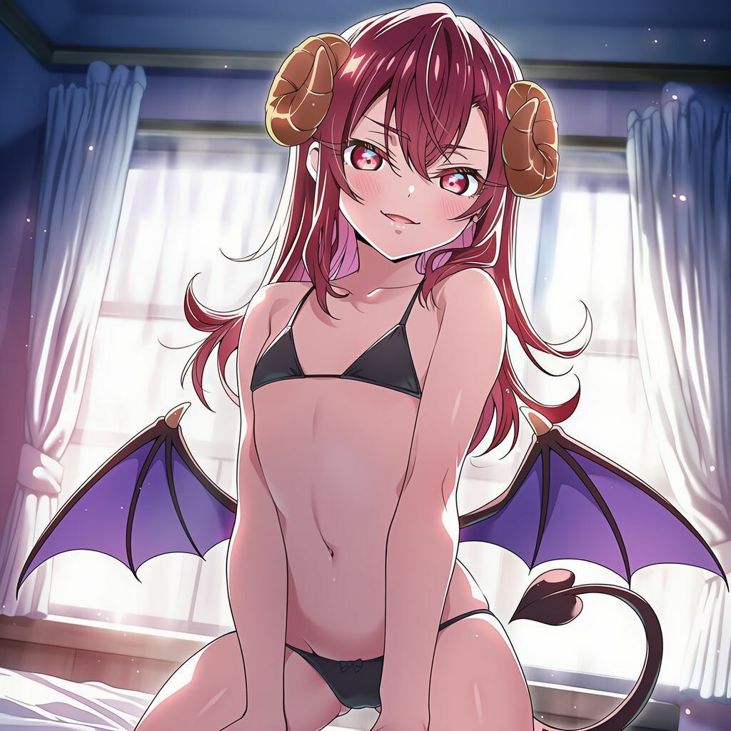 なぜか召喚されたサキュバスはキスをすると発育していく_出会い編