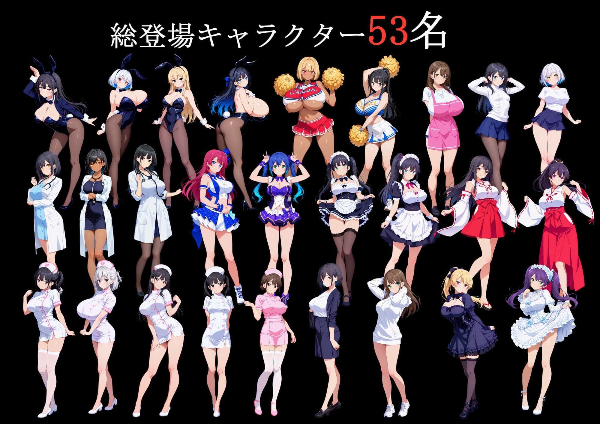 NPCとエッチできる街！