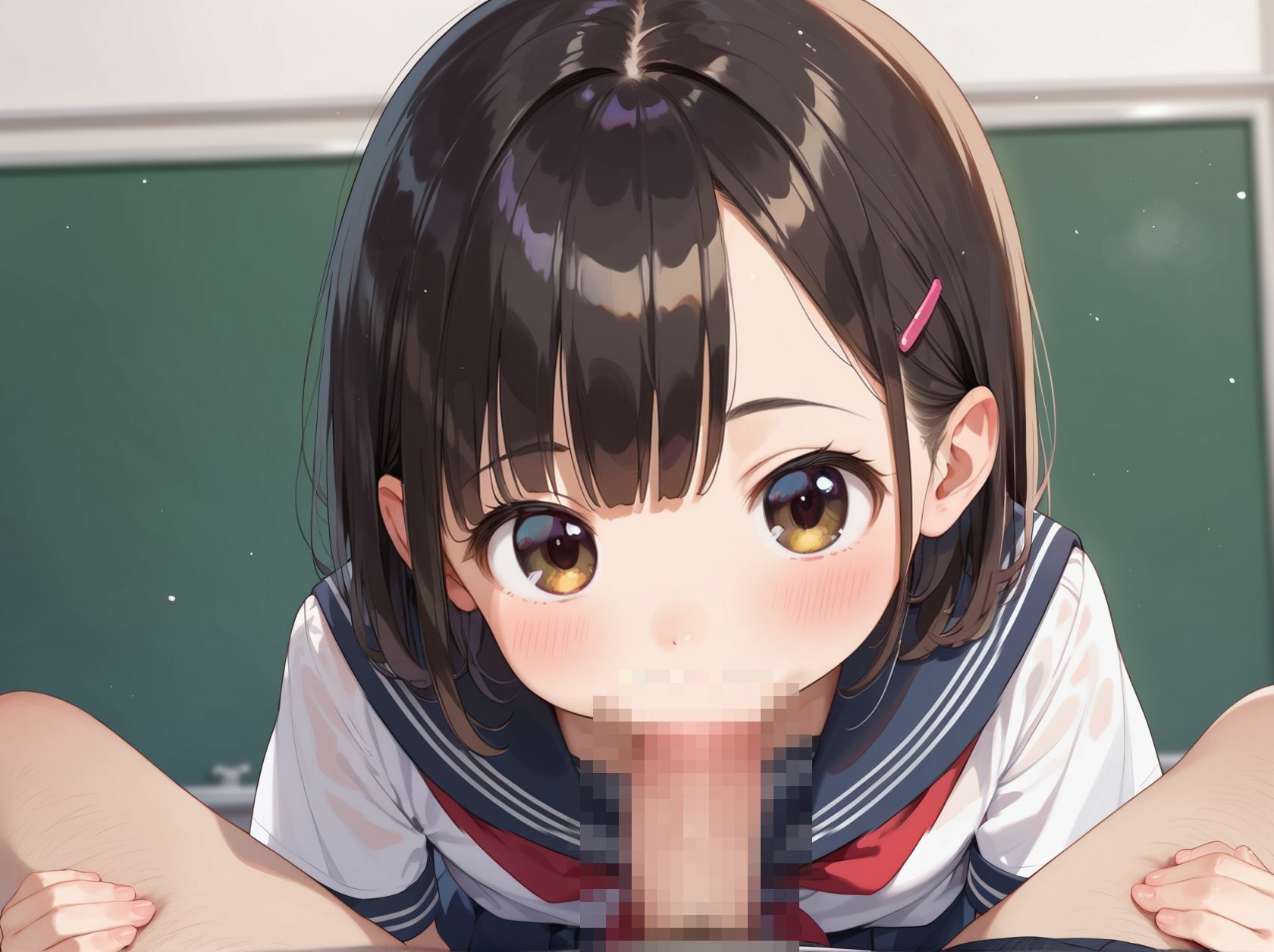 風紀委員の性処理担当が中出しご奉仕させていただきます！