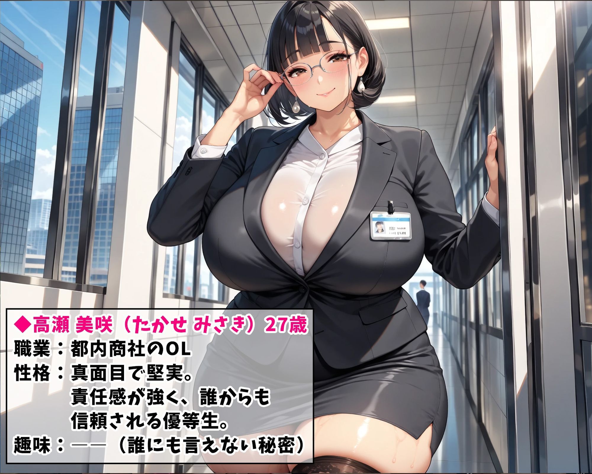 寝取られたい清楚な爆人OL みさきー誰にも言えない本当の私ー