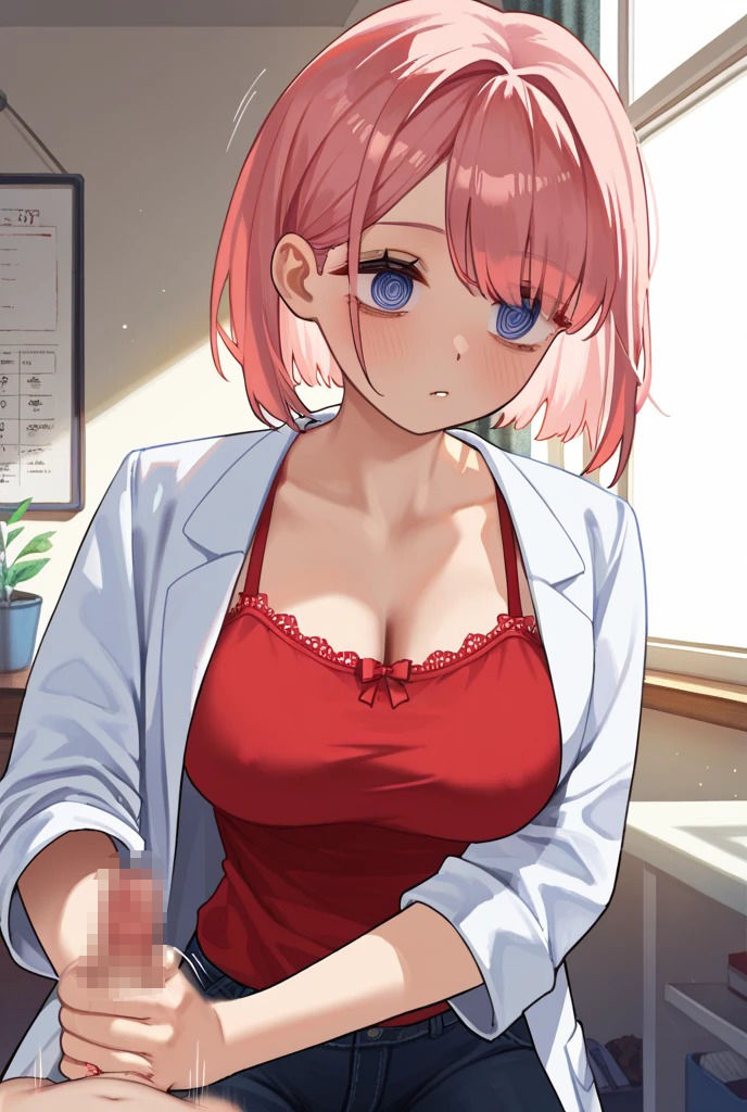 白衣×ダウナー系お姉さん