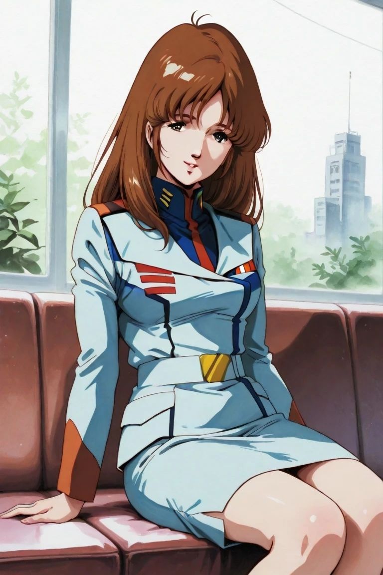 AIイラストCG集96  早〇未沙  ─ 戦火の艦内、彼女の秘めたる時間 ─