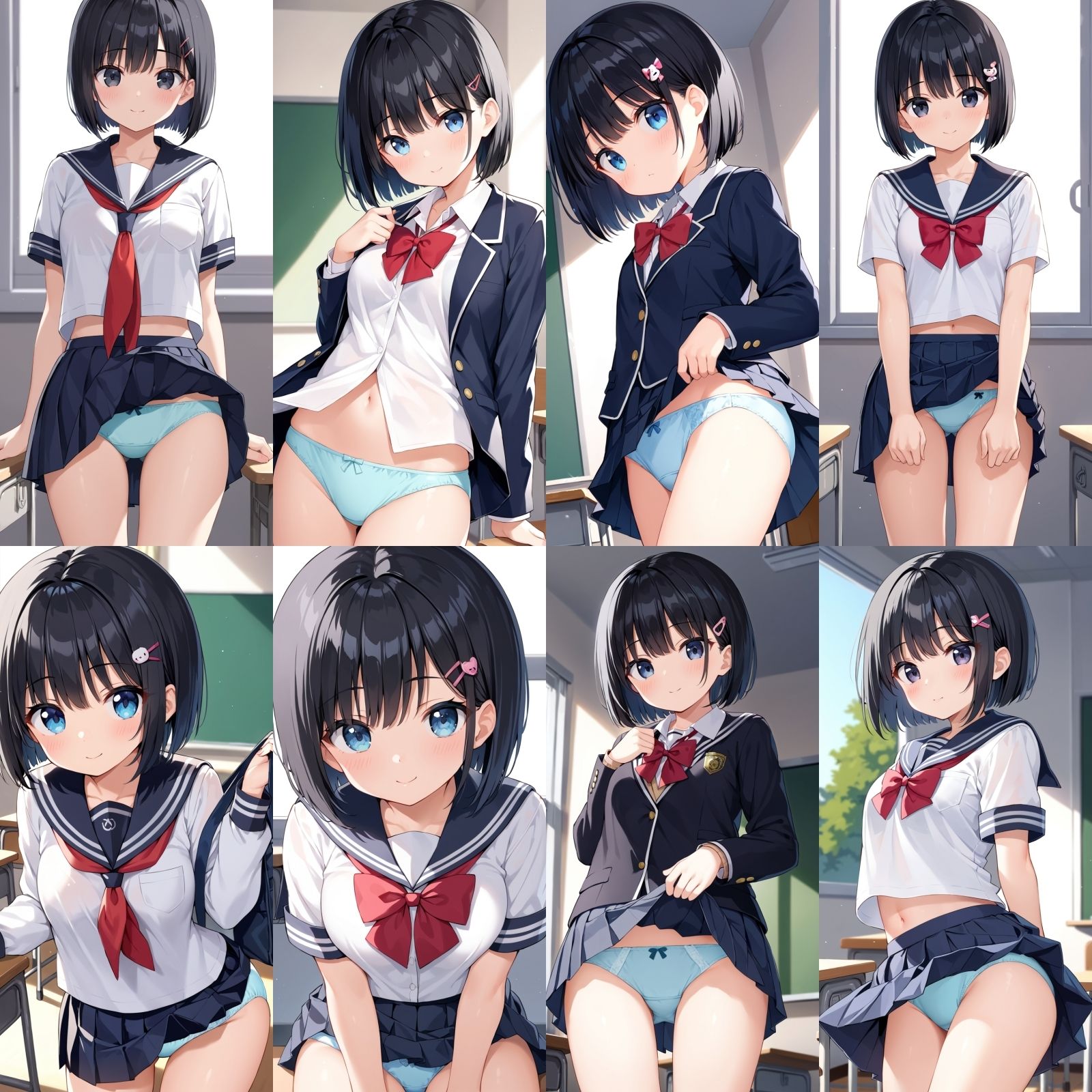 ボブ女子のパンティー2【500枚】