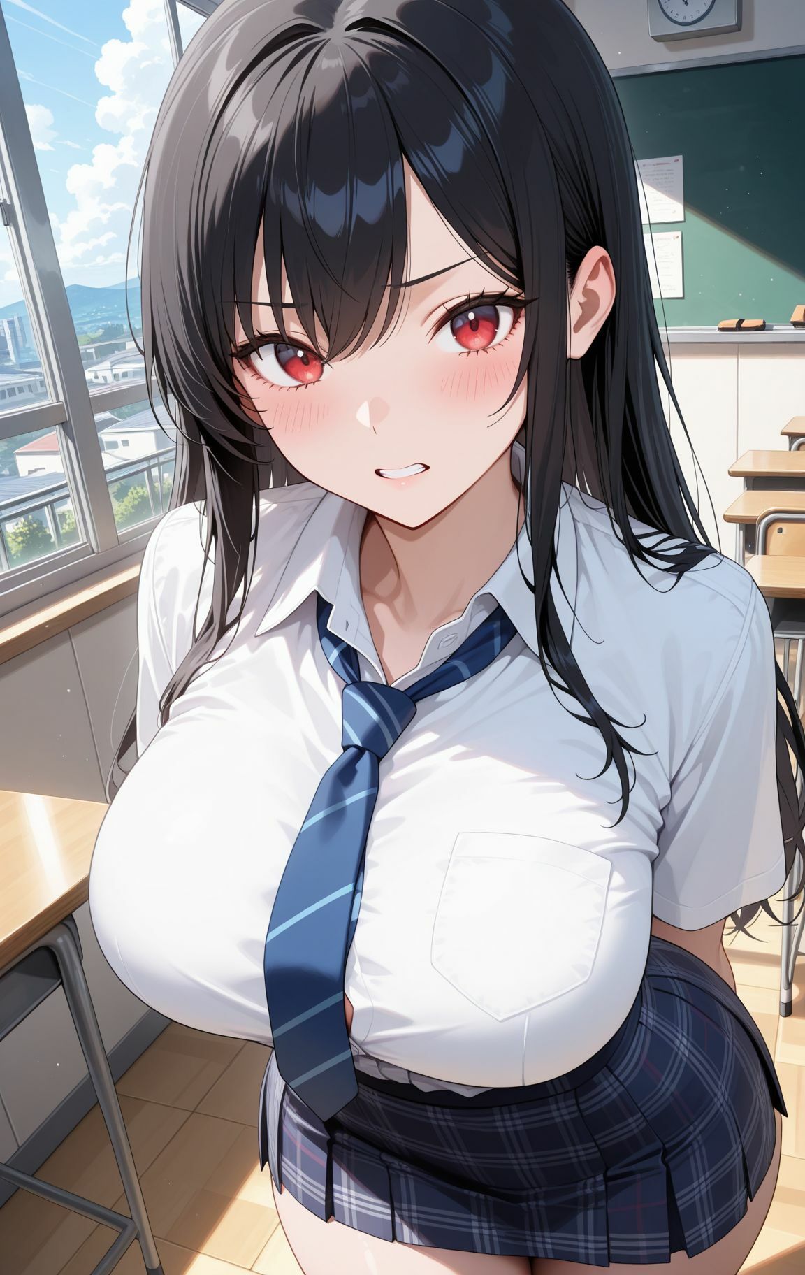 女子校生オナホ化計画 〜処女を奪われた爆乳生徒会長編〜