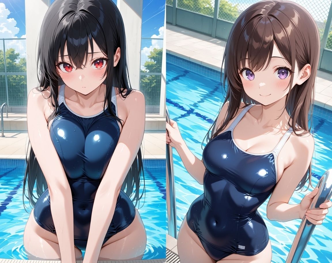 女子校生レ〇プ計画〜スク水女子校生中出し編〜