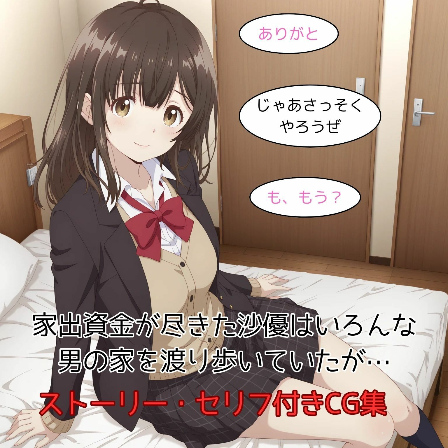家出女子校生の淫乱処世術