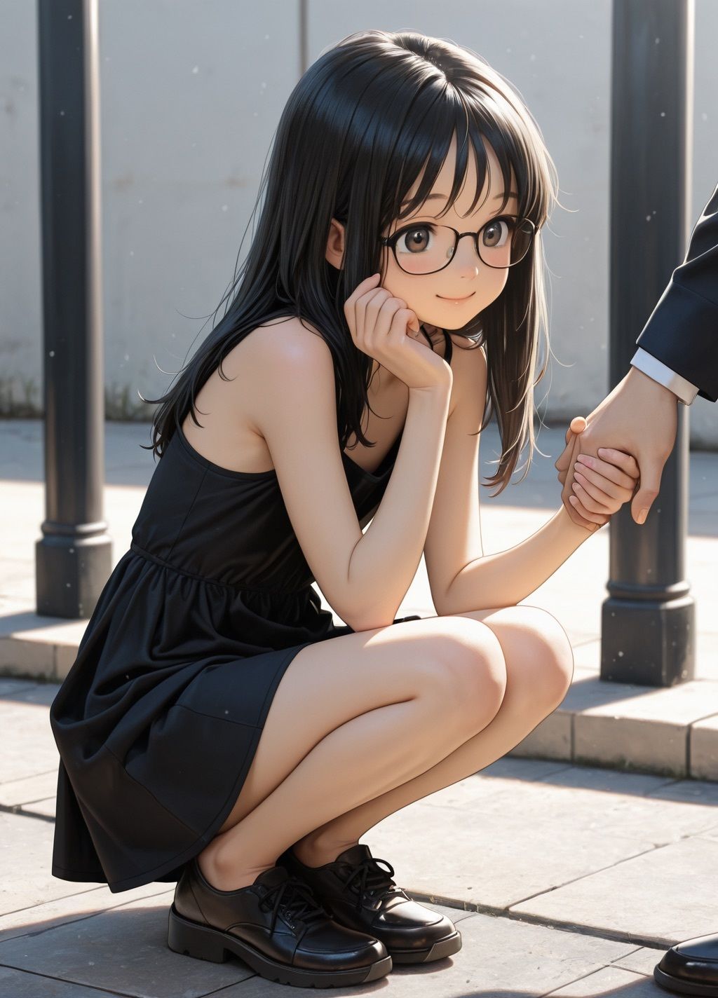 ちっぱいメガネちゃん