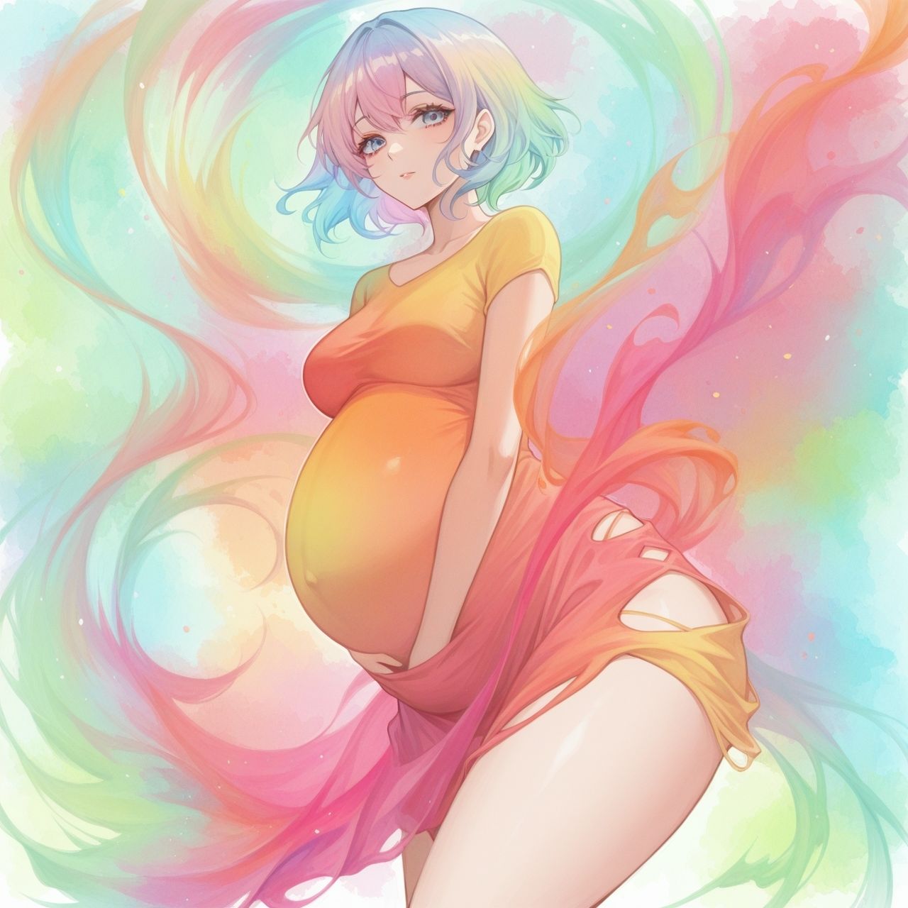 幻想妊婦的なイラスト集
