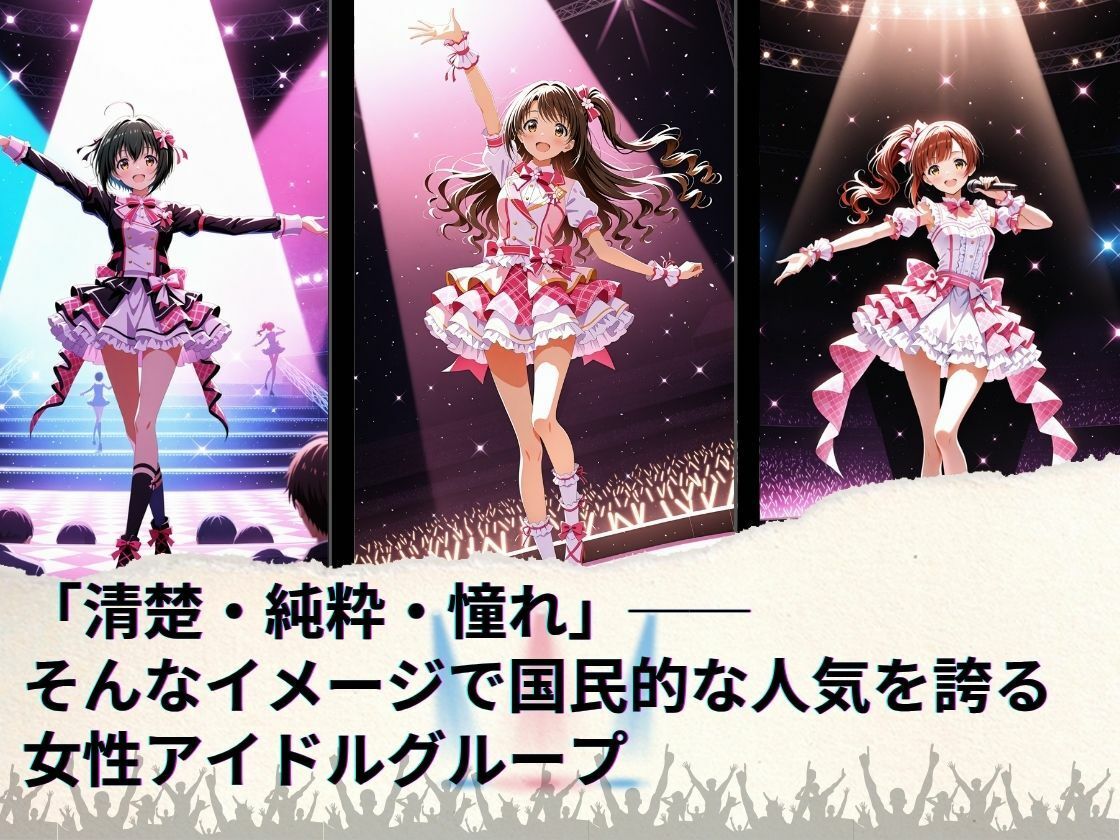 トップアイドルの裏帳簿 〜華やかさの裏に眠る営業記録〜 Cute 前編