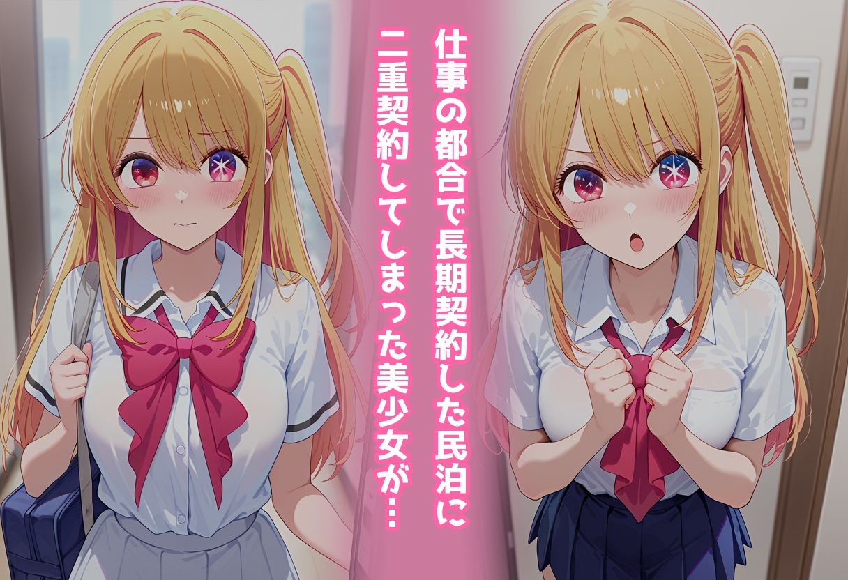 民泊トラブル！？…美少女と突然の強●ルームシェア性活 〜星●ルビー編〜