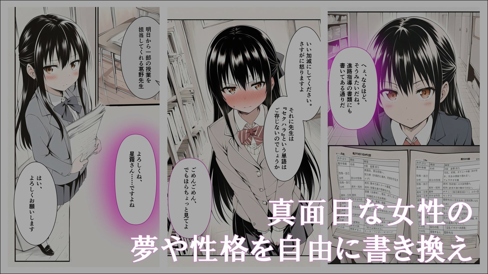 設定ハック『将来の夢は弁護士でした』