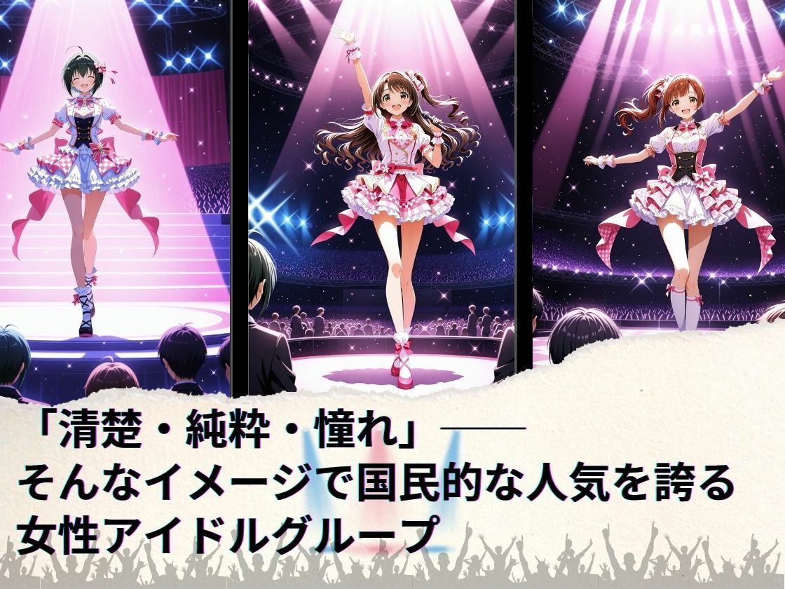 トップアイドルの裏帳簿 〜華やかさの裏に眠る営業記録〜 Cute 中編