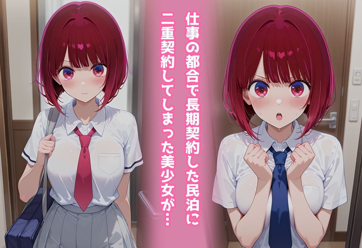 民泊トラブル！？…美少女と突然の強●ルームシェア性活 〜有●かな編〜