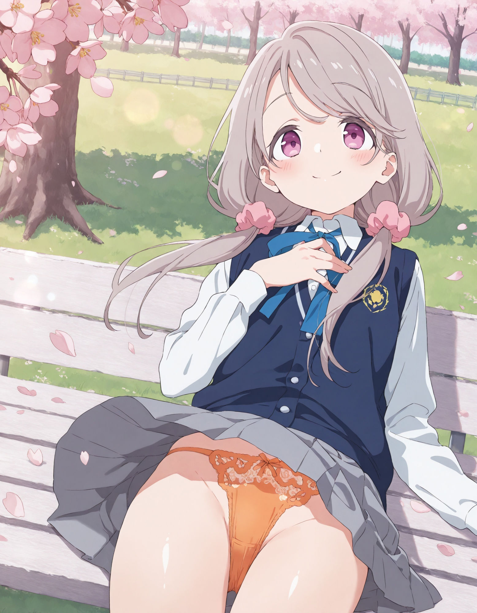 敷〇桜子のパンチラ〜制服編〜