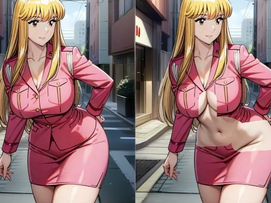 とある婦警の服消しスクラッチ