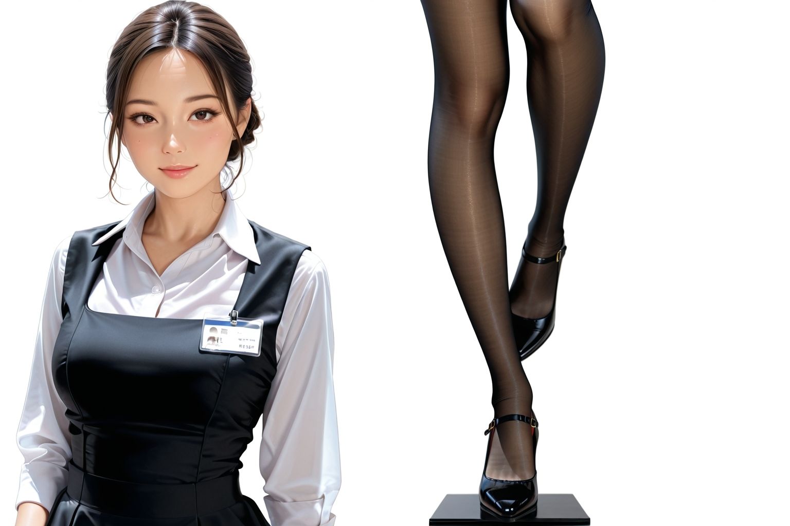 パンスト秘書の巨乳管理