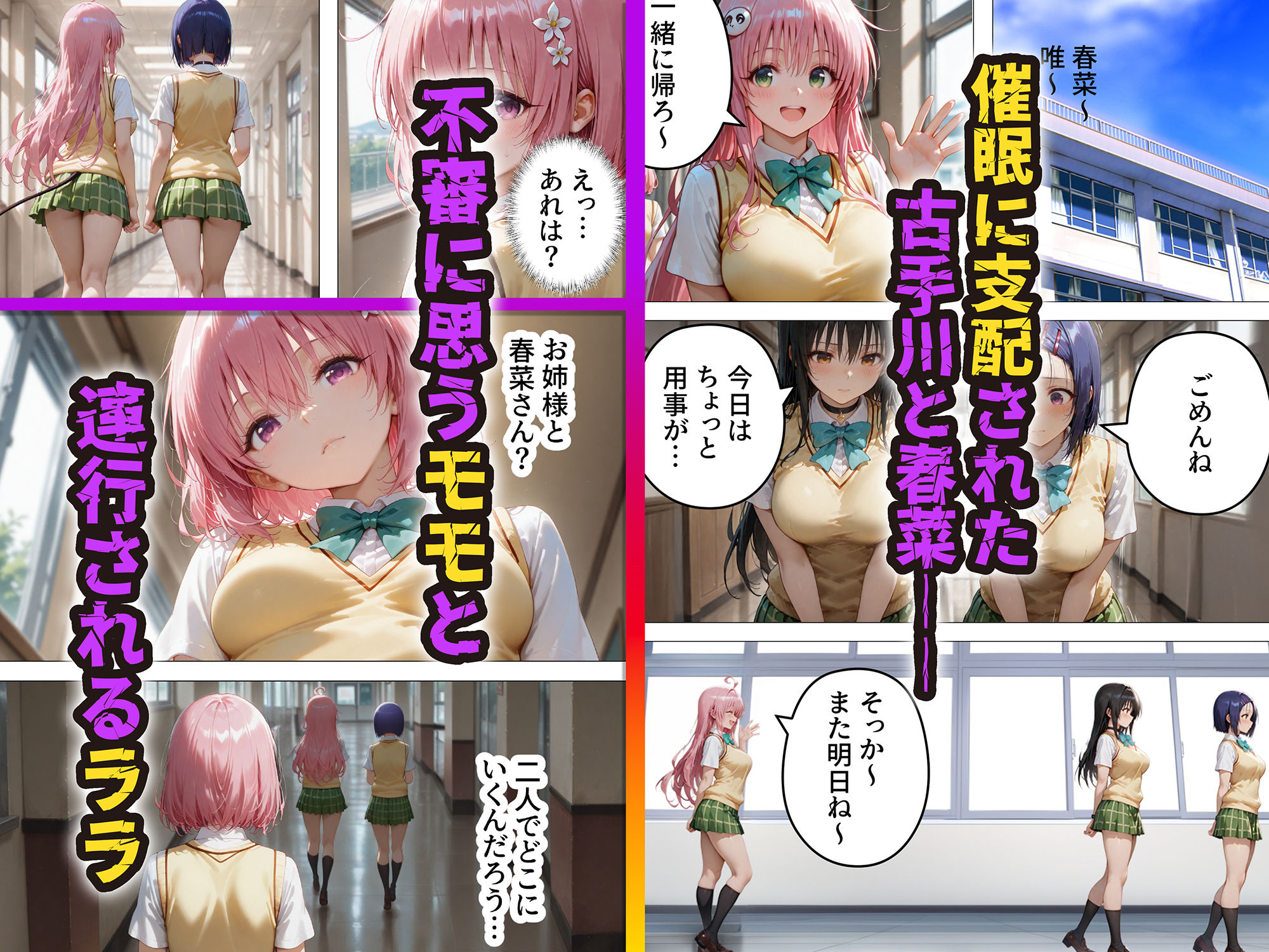 催●種付け学園 緊縛調教ボテ腹肉便器科へようこそ モ〇とラ〇編