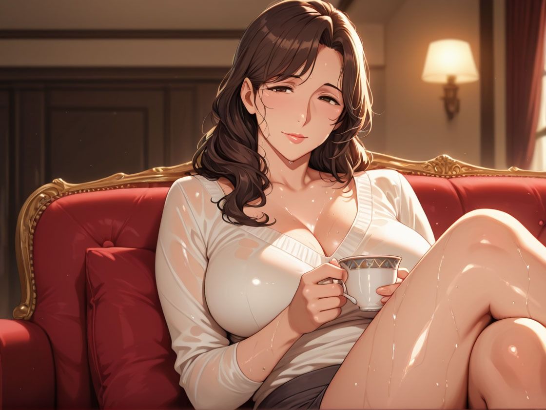 母の禁断快楽堕ち！息子の友人にムチムチ巨乳で中出し乱れ咲き！
