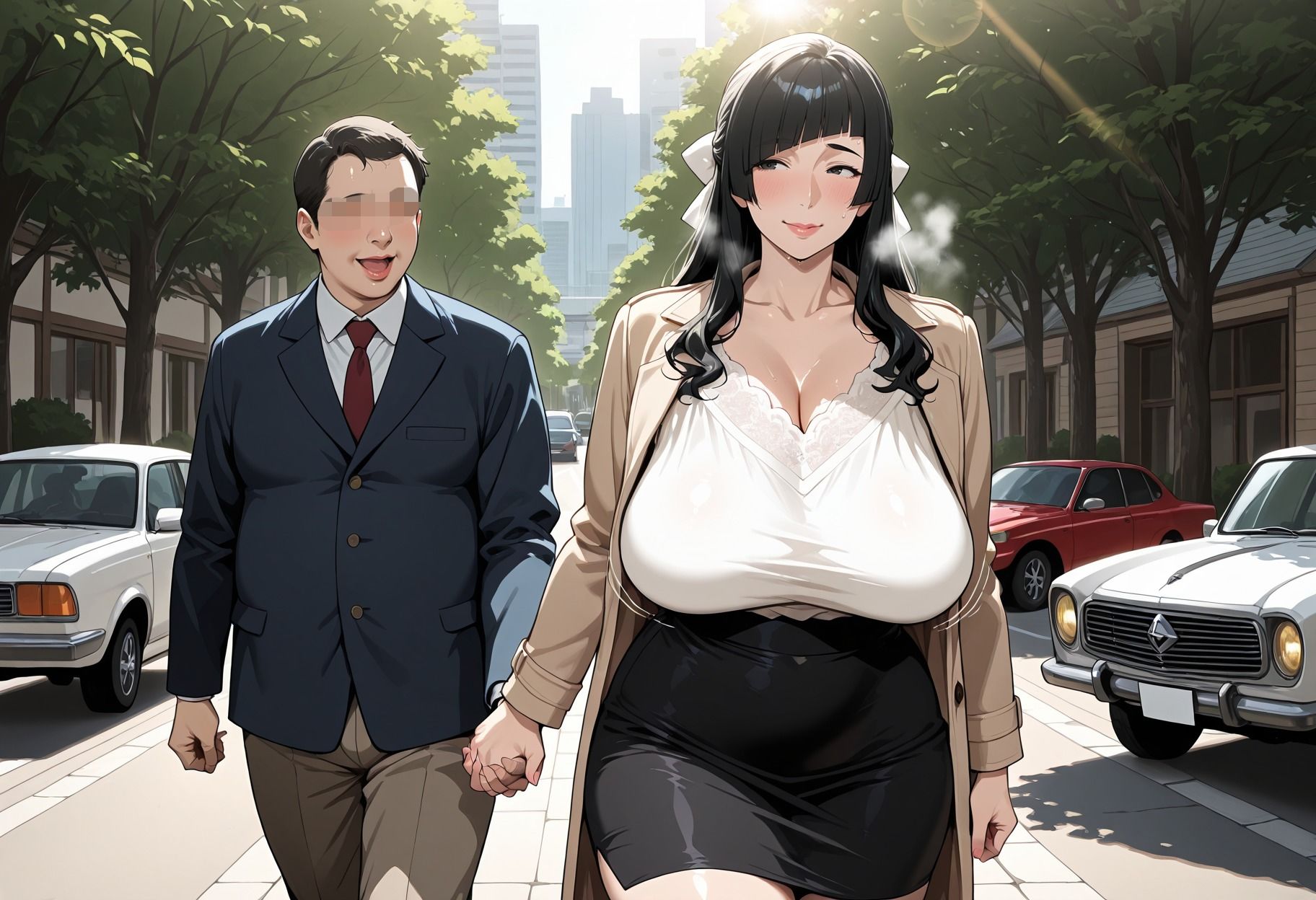 爆乳パパ活  港区人妻編