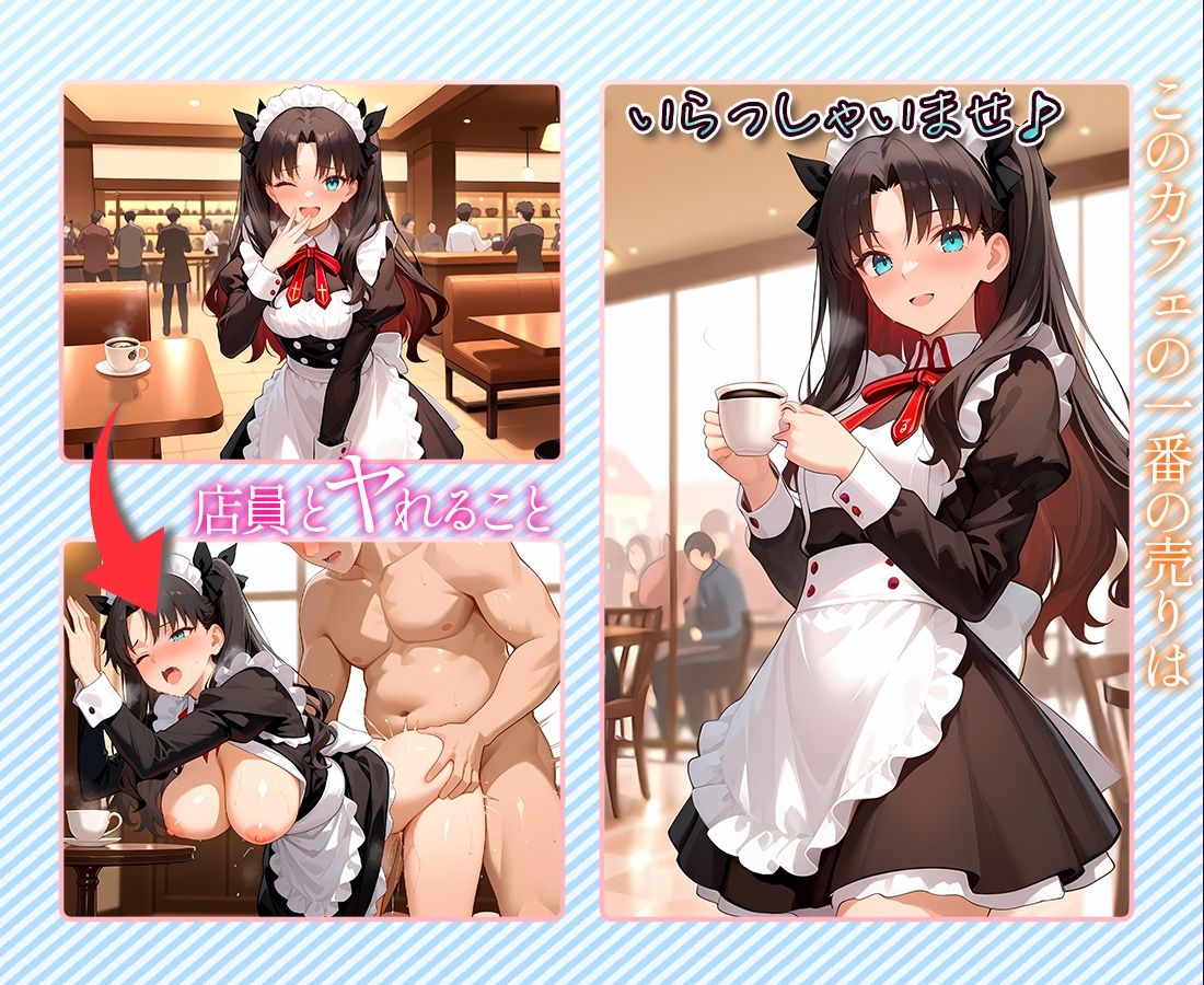 注文するとヤらせてくれるカフェ店員  遠〇凛