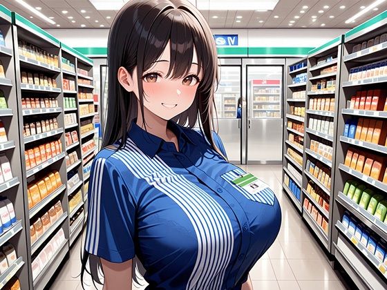 バイトがばれた爆乳女子校生におしおき中出し