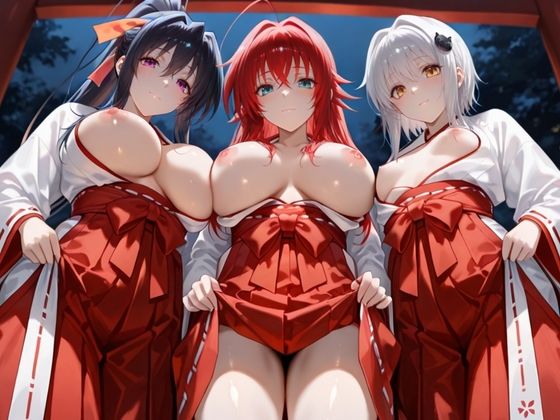 巫女みだれ祭  神前で穢れる供物巫女  ハイス〇ールD×D編