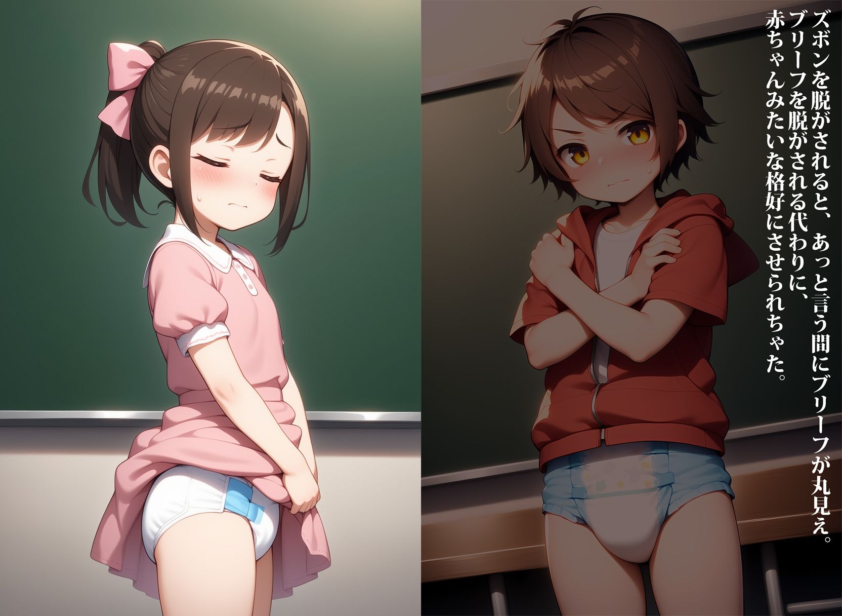 男女平等！オムツ性教育
