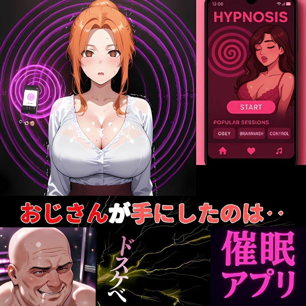 人妻催●アプリ‥隣の人妻、京香さんをスマホ催●調教