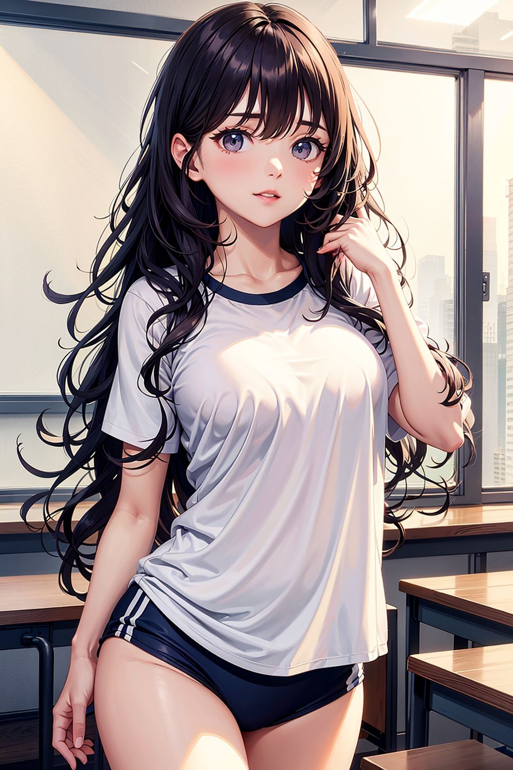 ブルマ日和 キュートなロングウェーブ