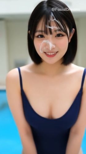 顔射後の余韻 – 水着編 Vol.2