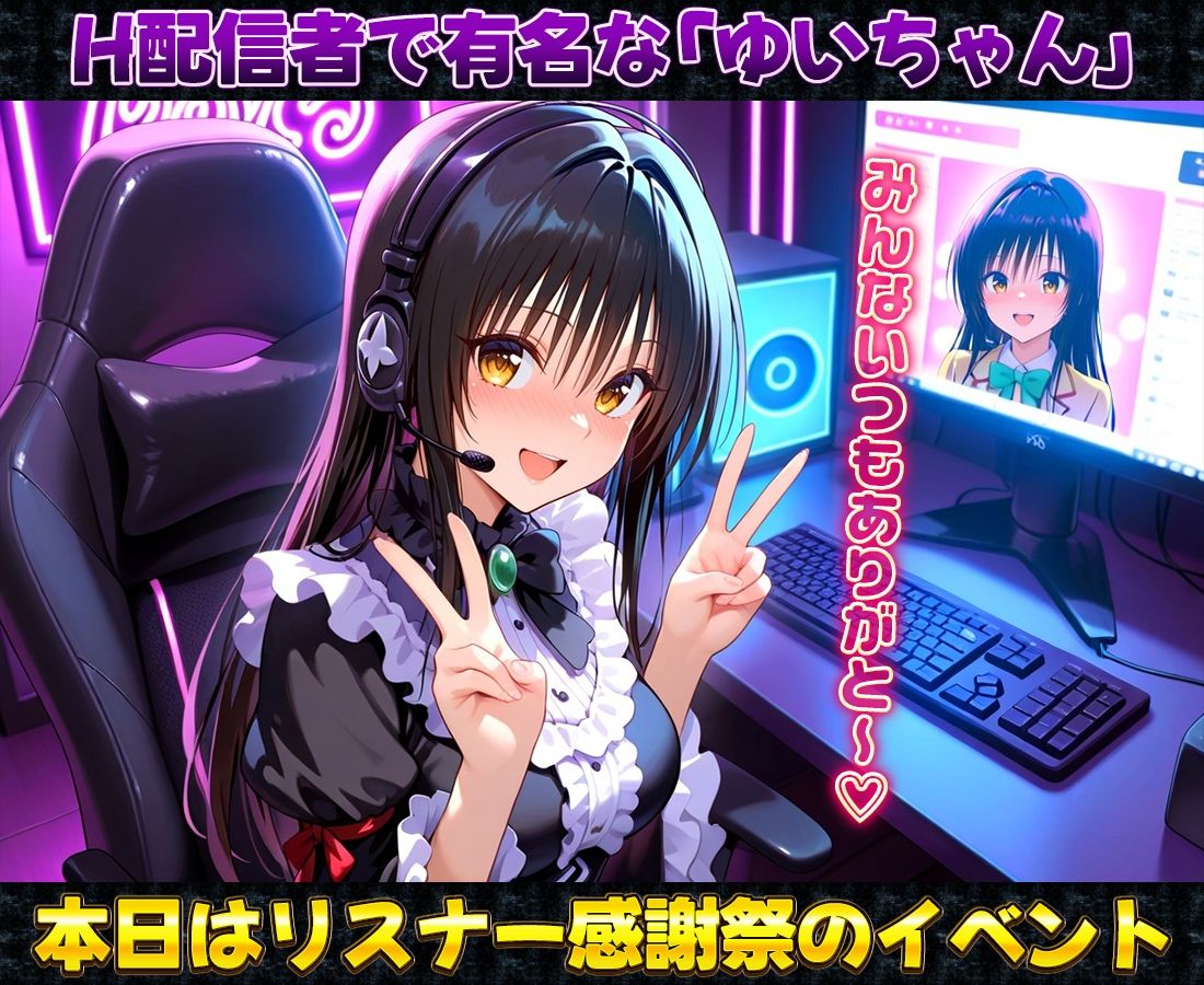 有名配信者の唯ちゃんによるHなリスナー感謝祭！