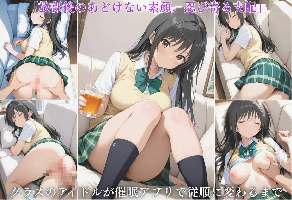 催●アプリを使ってクラスのアイドル的JKに生ハメ性奴〇化した  古手川唯編