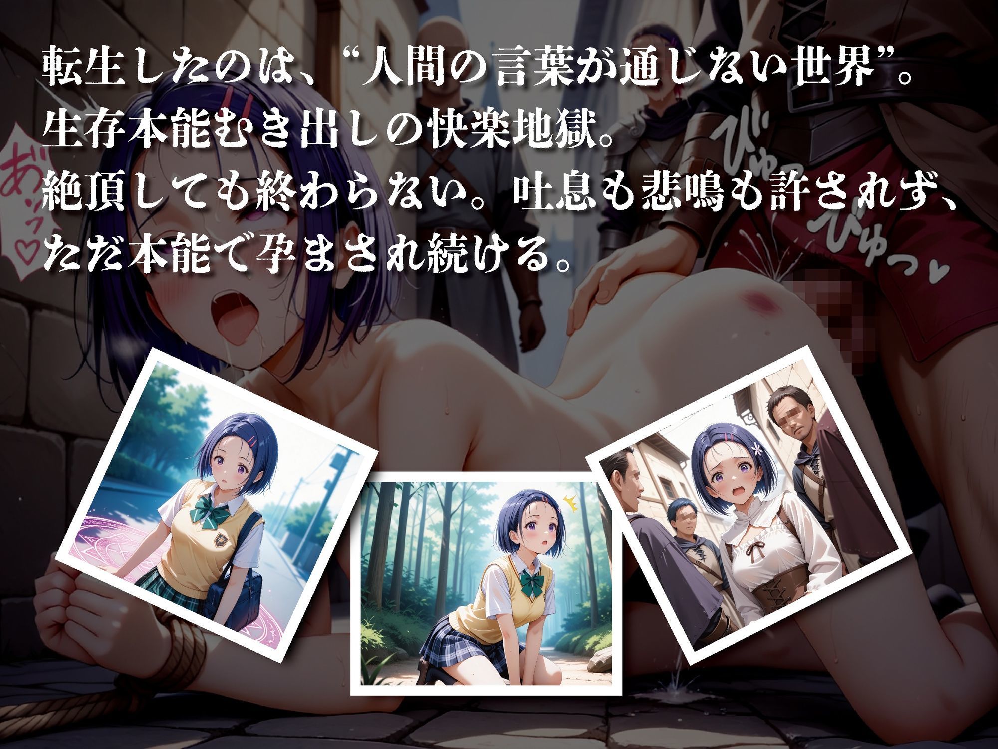 異世界×転生×聖職者からの快楽堕ち【豪華CG500枚収録】