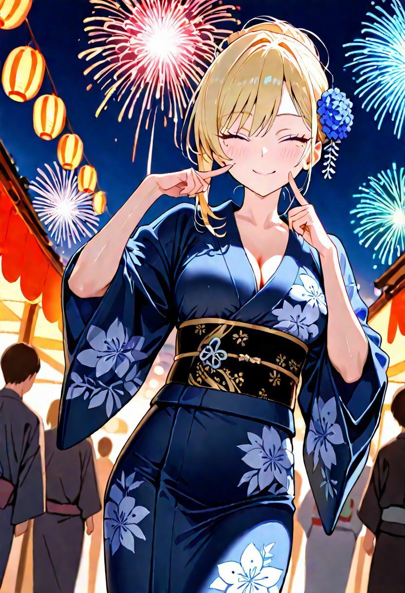 夏祭りで抑えきれない性欲を満たすど淫乱な3人の人妻たち