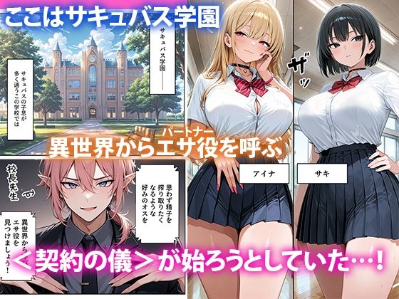 サキュバスJ◯ ギャルの専属エサ役になりました