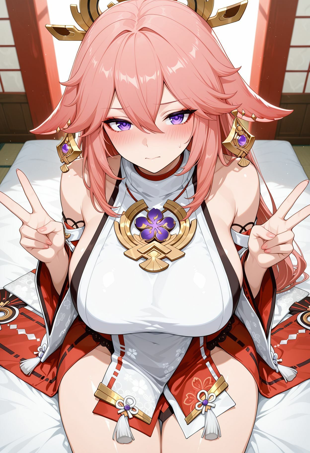 種付けおじさんがヒロインを孕ませる話【八重神子】