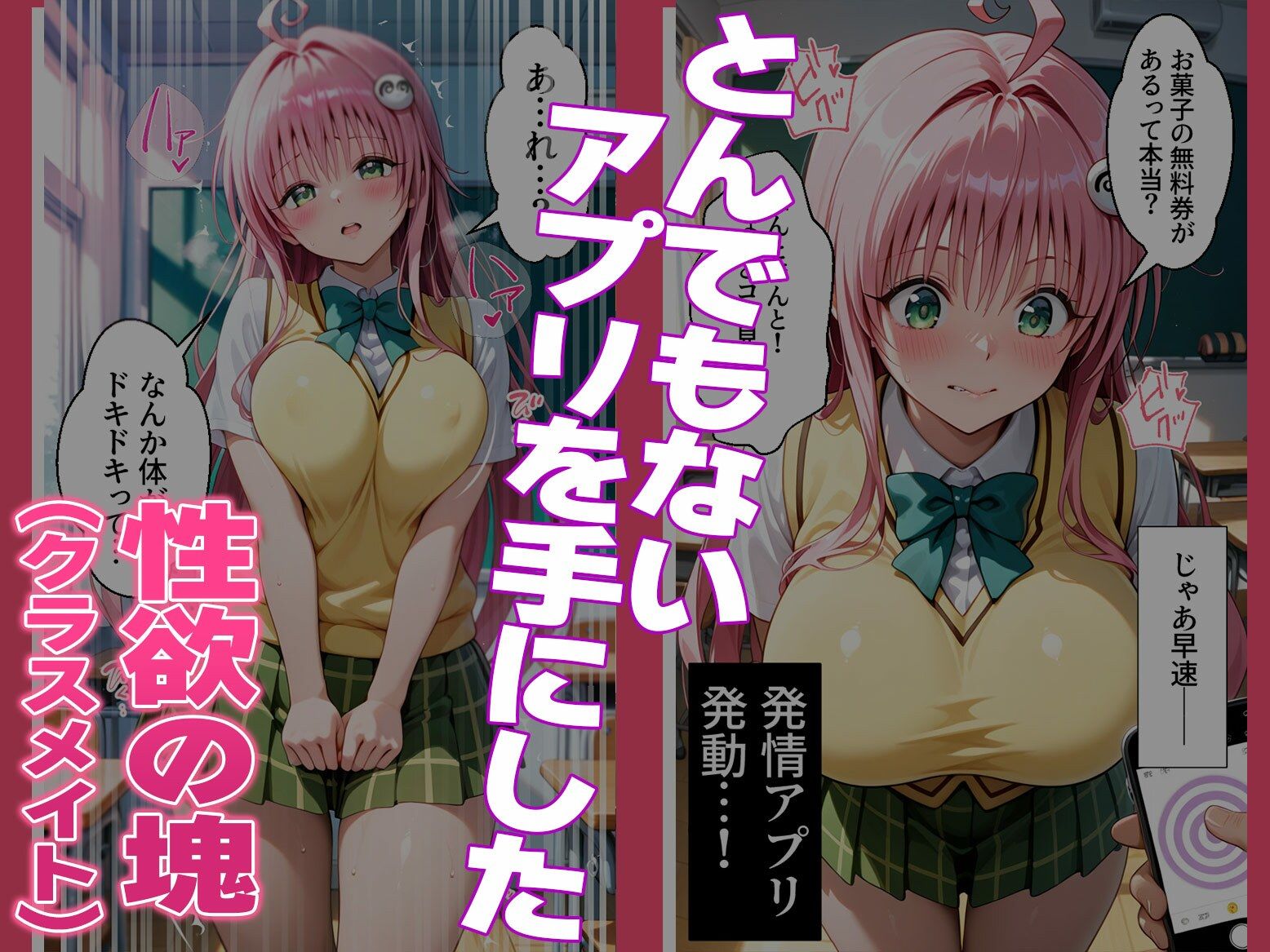 〜チートすぎる発情アプリ〜効果絶大絶頂教室 特殊プレイ ラ〇編 Vol.3